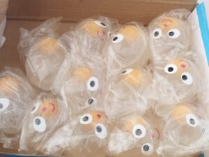 Smash water ball squishys huevos